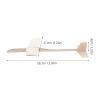 Abaodam 3pcs 3D Wooden Airplane: School Crafts Unfinished Wood Glider Plane Model for Kids Adults Toddler Christmas Halloween Party Supplies view 4