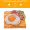 BESPORTBLE 2pcs Fake Prop Food Artificial Fried Egg Toast Simulation Bread Slice Model Photography Prop for Home Kitchen Party Decoration view 3