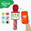 Move2Play, Christmas Karaoke Microphone | Includes Pre-Loaded Songs & Bluetooth | Kids Toy for All Ages 2, 3, 4, 5, 6+ Year Old Girls, Boys & Toddlers | Stocking Stuffer view 3