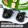 15-17cm Doll Shoes for 15-17cm Doll Boots, 6.7 inch Doll Shoes Accessories Valentine's Day Gifts (Black) view 2