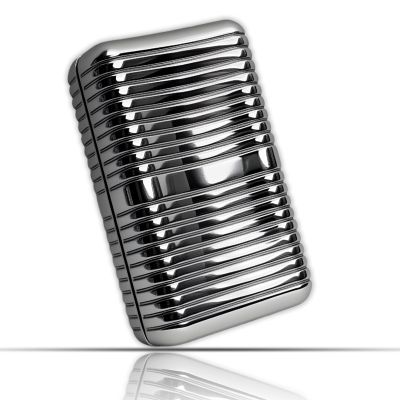 Alloy Metal Silver Fidget Slider-Soap Box Style,Unrestricted Sliding,Relieve Stress,Anxiety Relief,Compact Fidget Toy for Adult