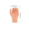 Abaodam 12 Pairs Small Plastic Hands for Dolls - Realistic Miniature Hand Accessories for DIY Doll Crafting - Realistic Puppet Body Parts view 2