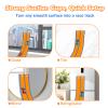 Flexible Race Track for Kids - 15Ft Flex Race Car Track| Rolls Up Portable DIY Racetrack Compatible with Hot Wheels & Diecast 1/64th Cars | Christmas Birthday Gifts for Boys Girls Ages 3+ (Orange) view 4