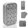Alloy Silver Fidget Slider-Block Style,Unrestricted Sliding,Enhanced Focus,Anxiety Relief,Compact Fidget Toy for Adult view 1