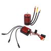 ANGGREK RC Car Brushless Motor, High 4 Pole 12 Slot Output Stable Power Practical Safe RC Brushless Electronic Speed Controller for 1/14 (#1) view 4