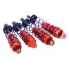 Domary Premium RC, Aluminum Alloy Upgrade Parts with Adjustable Spring Damper for 1/10 RC Car (Red) view 4