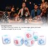 20mm White Game Dice Set Exquisite Portable 6 Side Dice Set Party Entertainment view 4