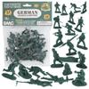 BMC CTS WW2 German Assault & Medic Plastic Army Men - 24pc Forest-Green Soldiers view 1