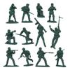 BMC CTS WW2 German Assault & Medic Plastic Army Men - 24pc Forest-Green Soldiers view 3