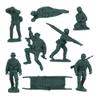 BMC CTS WW2 German Assault & Medic Plastic Army Men - 24pc Forest-Green Soldiers view 4