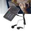 Asixxsix Bible Audio Player, Handheld Solar Powered Audio Bible Player with 8GB Capacity, Portable Electronic Bible Reader with Earphones Lanyard for Seniors, Kids (Hindi) view 2