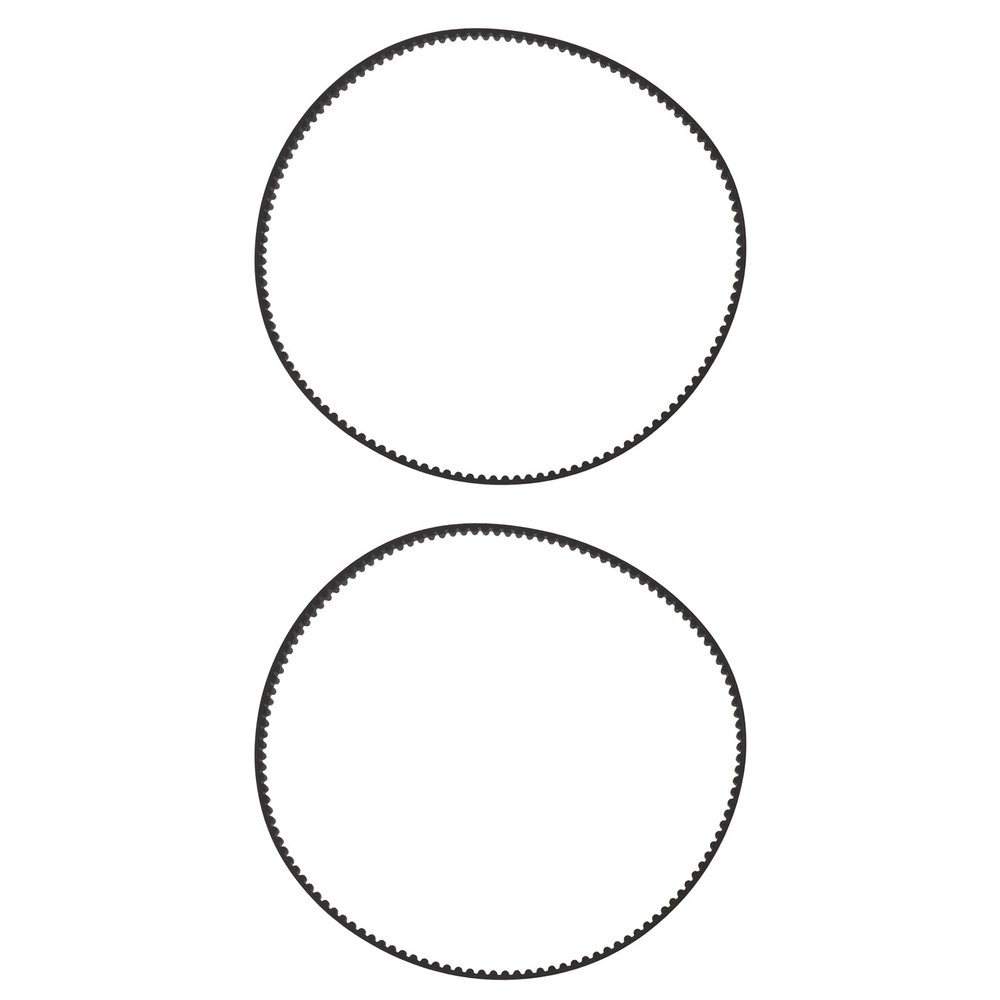 Be In Your Mind 2Pcs Toothed Belt Remote Control Vehicle Timing Band Saw Belt for RC Car 384mm 4mm 128Z