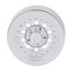 4PCS RC Beadlock Wheel Rim Set 1.9 Inch Aluminum Alloy 1/10 RC Car Wheel Hub for Axial SCX10 I II III (Silver) view 3