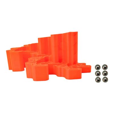 EHJRE Marble Track Toy DIY Marble Run Game Ball Track Puzzle Set STEM Project PP Design Suitable Girls Family Gathering Early Learning Gift Giving