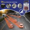 JXUANMM Solar Powered Radar Speed Limit Sign - LED Speed Limit Radar Detective Display, Radar Feedback Sign, Applicable to Highways, Speed-Limited Roads Orange-23.635.4in/60x90cm view 4