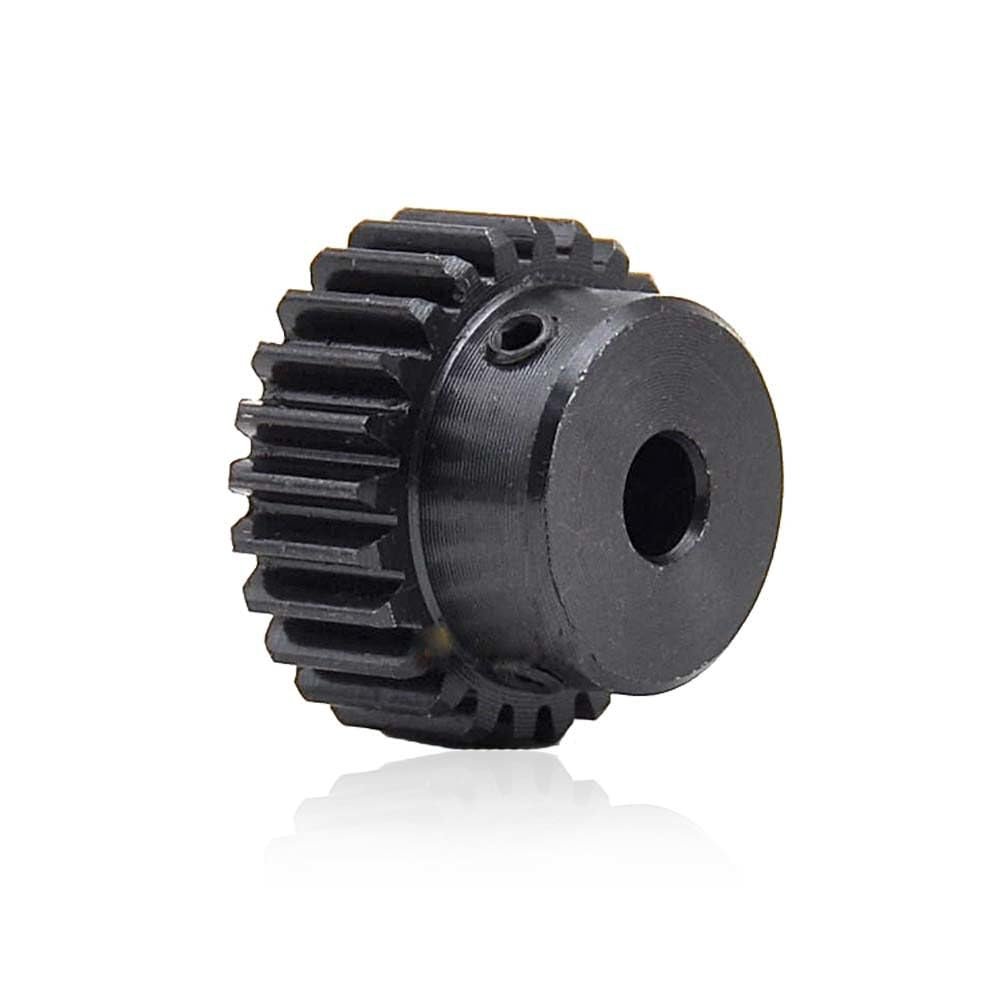 1 Mod 25Teeth #45 Steel Pinion Gear 1M25T Motor Spur Gear Bore 11mm Outer Dia 27mm