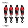 MJX 1/16 16210 16209 16208 Shock Absorbers Front Rear Hydraulic Shock Absorbers RC Car Stock Space Parts 16500R 16510R (4Pcs 16510R) view 2