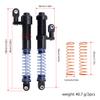 1/10 Metal Adjustable Shock Absorbers Oil Damper 80-100mm for RC Crawler Car Axial SCX10 90046 Capra TRX4 Redcat Gen8 Upgrade (Titanium 2Pcs) view 2