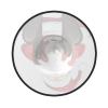 JEKYDOSD Cute Santa Claus Print Halloween Hat Spooky Party Accessory, Carnivals Masquerade Balls view 2