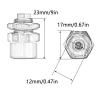 4pcs Aluminum Alloy Wheel Hex Hub Adapter 12mm to 17mm Conversion Bouncing Parts for 1/10 RC Car Upgrade Parts RC Accessories(Black) view 3