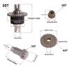 Rc Parts For SCY 16101 16102 16103 Q130 1/16 Remote Control Car Metal Upgrade Modified Parts Accessories Differential(2PCS) view 4