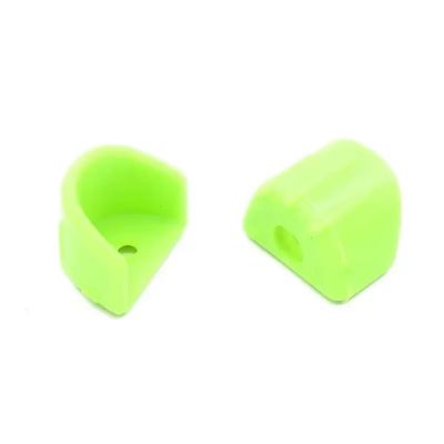 Rc Parts For Traxxas For HSP For HPI 1:8 1:10 RC Car Parts 2PCS Shock Absorber Hydraulic Frame Protection Protection Cover Shock Absorption Cap(Green)