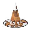 JEKYDOSD Funny Dachshund Dog Print Halloween Hat Spooky Party Accessory, Carnivals Masquerade Balls view 1