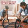 Slot Car Race Track 32Ft Electric Powered Racing Tracks Sets for Boys and Kids,Dual Racing with 4 High Speed Cars and 2 Hand Controllers, Gift Toys for Children 6,7,8 Years Old view 3