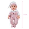 Enjoyin 12" Baby Doll Gift Set with Portable Bassinet Bed, Pink Clothes, Pacifier, Blanket & Pillow  Fun Pretend Play Toys, for Toddler Girls Ages 3+ view 3