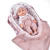 Enjoyin 12" Baby Doll Gift Set with Portable Bassinet Bed, Pink Clothes, Pacifier, Blanket & Pillow  Fun Pretend Play Toys, for Toddler Girls Ages 3+ view 4