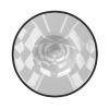 JEKYDOSD Black White Formula Checkered Flags Pattern Print Halloween Hat Spooky Party Accessory, Carnivals Masquerade Balls view 2