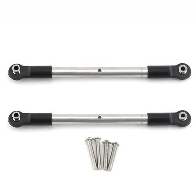2pcs Metal Toe Links Link Rod Linkage 8997 Upgrade Parts Compatible with 1/10 Scale RC Cars Compatible with Maxx 2.0 WideMaxx Models