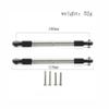 2pcs Metal Toe Links Link Rod Linkage 8997 Upgrade Parts Compatible with 1/10 Scale RC Cars Compatible with Maxx 2.0 WideMaxx Models view 2