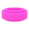 RC Tire Foam Insert 3 Layers Hollow Temperature Silicone RC Car Tire Foam for 1/10 RC Car 1.9 Inch Tire 4Pcs (Rose Red) view 3