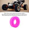 RC Tire Foam Insert 3 Layers Hollow Temperature Silicone RC Car Tire Foam for 1/10 RC Car 1.9 Inch Tire 4Pcs (Rose Red) view 4