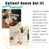 2 Pcs Poseable Goose Wings for 7 Inch Desk Goose Tabletop Goose Accessory Mini Porch Goose Costume Magnetic Goose Statue Key Holder Clothes for Table Decor (2) view 4