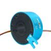 Through Hole Slip Ring 25.4mm Inner Diameter 86mm OD Size 2/3/4/6 Wires 2A/5A/10A Current Routing Hydraulic Or Pneumatic(25.4X86mm 4CH 10A) view 4