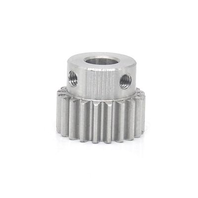 1 Mod 17Teeth Stainless Steel Pinion Gear 1M17T Motor Spur Gear Bore 7mm Outer Dia 19mm