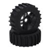 1/8 RC Truck Wheels 4pcs High Grip Rubber Tires Lightweight Portable RC Car Accessories for HPI Off Road Vehicle view 3