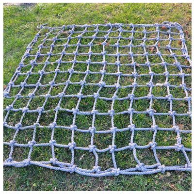 4x4m Cargo Net for Kids - Climbing Rope Net Accessories for Outdoor/Indoor Playgrounds, Treehouse & Backyard Adventures, Durable and Safe Climbing Frame Net