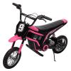 24V Kids Electric Dirt Bike - 350 w Powerful Motorcycle for Boys & Girls, 3 Speed Modes Up to 14.29MPH, Shockproof Suspension, ASTM-Certified Off-Road Motocross Bike Gift for Ages 8-12 view 1