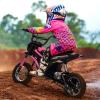 24V Kids Electric Dirt Bike - 350 w Powerful Motorcycle for Boys & Girls, 3 Speed Modes Up to 14.29MPH, Shockproof Suspension, ASTM-Certified Off-Road Motocross Bike Gift for Ages 8-12 view 2