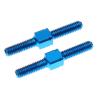 2 Pieces 3x23mm Aluminum Turnbuckle Rods Vehicle Mods for Improved Stability in Remote Control Vehicles Lightweight Turnbuckle view 3