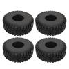4pcs 1.9 Inch RC Crawler Rubber Tires for SCX10 1/10 Vehicles Superior Traction Shock Absorption RC Car Tires Tyre Wheel view 4