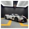 1 18 for Pagani Huayra BC Roadster BC Convertible Edition Simulation Alloy Full Open Car Model Ornament(White) view 2