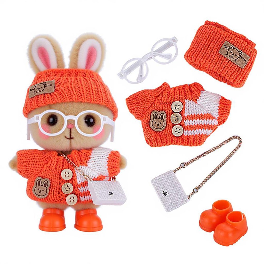 17cm Doll Clothes,Outfit for 17cm Doll Clothes,Clothes Set for 6.7in Dress Up,Accessories for 6.7in,Gifts for 17cm Doll Lovers(Style-D)