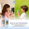 Video Walkie Talkies for Kids, 2 Pack Rechargeable Kids Walkie Talkies, Screen Display and Voice Changer, Indoor Outdoor for Boys and Girls, Age 3-12 (Blue & Pink) view 3