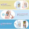 Video Walkie Talkies for Kids, 2 Pack Rechargeable Kids Walkie Talkies, Screen Display and Voice Changer, Indoor Outdoor for Boys and Girls, Age 3-12 (Blue & Pink) view 4