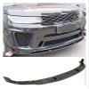 Carbon Fiber Front Bumper Lip Spoiler Splitters Compatible for Land Rover Range Sport SVR 2014-2020(Glossy Black) view 2
