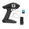 7 Channel RC Transmitter Radio Remote Control 2.4G with Receiver for RC Car Boat Plastic 196x170x96mm 500g view 1